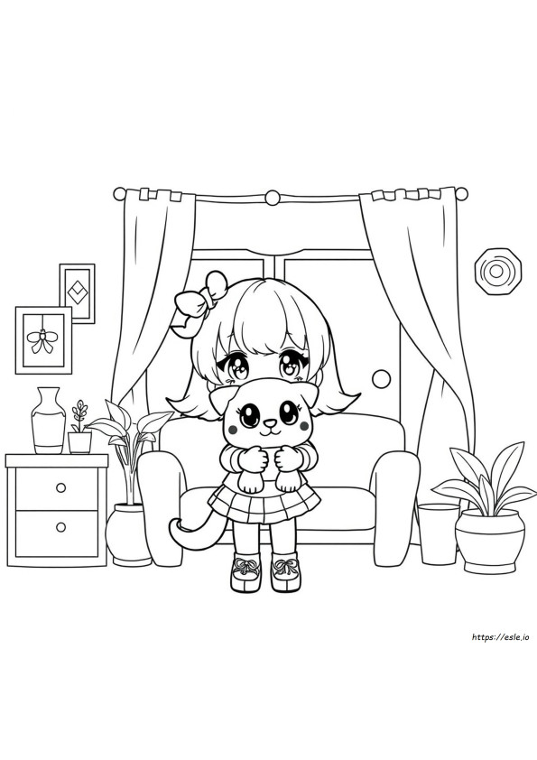 Gacha Life Pictures Coloring Pages