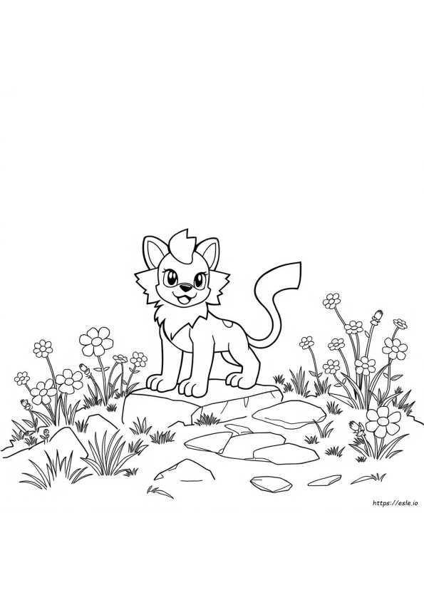 Leone Pokemon Da Colorare