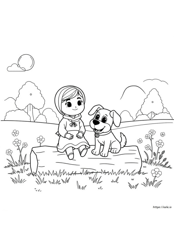 Masha And Bear Colouring