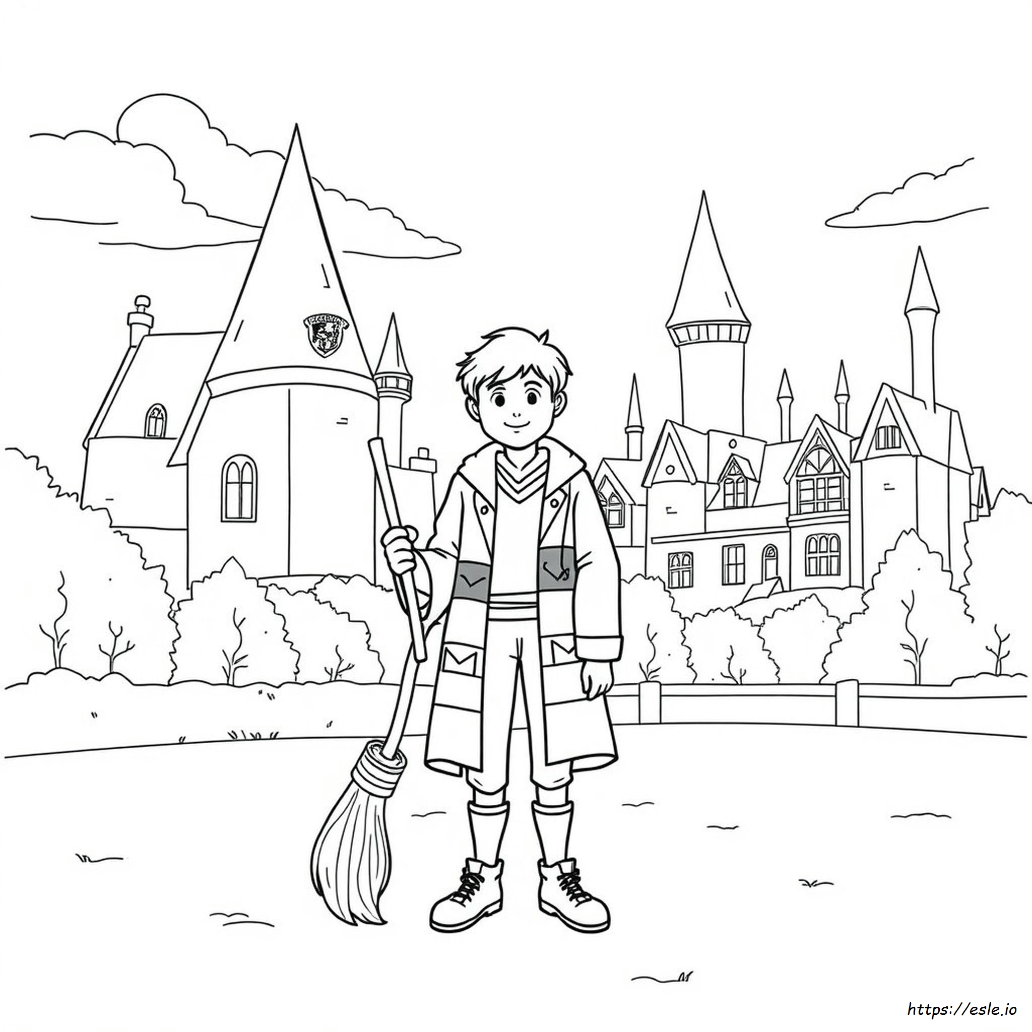 Harry Potter Coloring Pages Ron