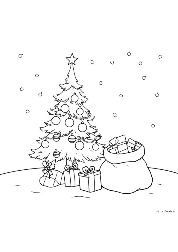 Free Printable Cute Christmas Coloring Pages