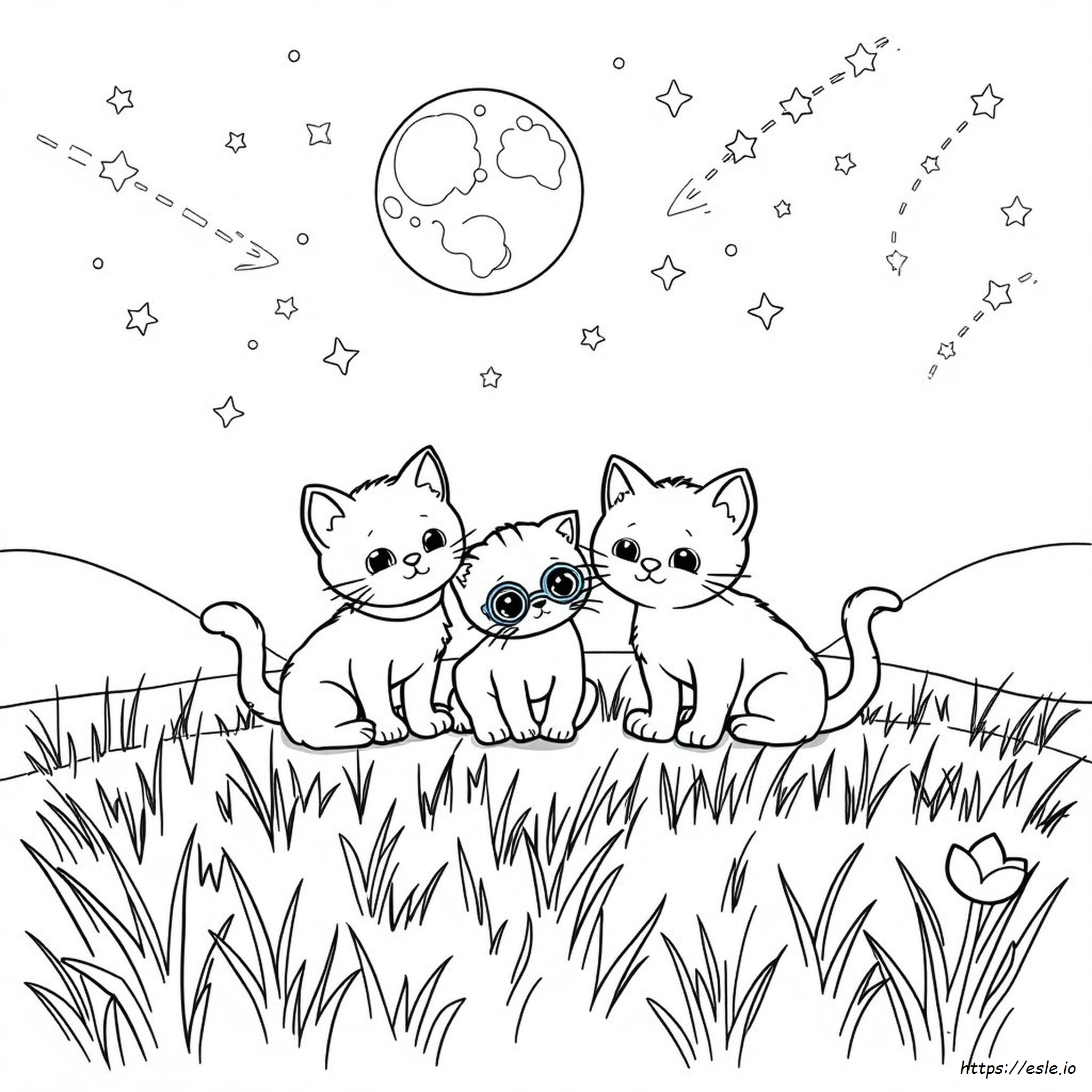 Super Kitties Coloring Pages Printable