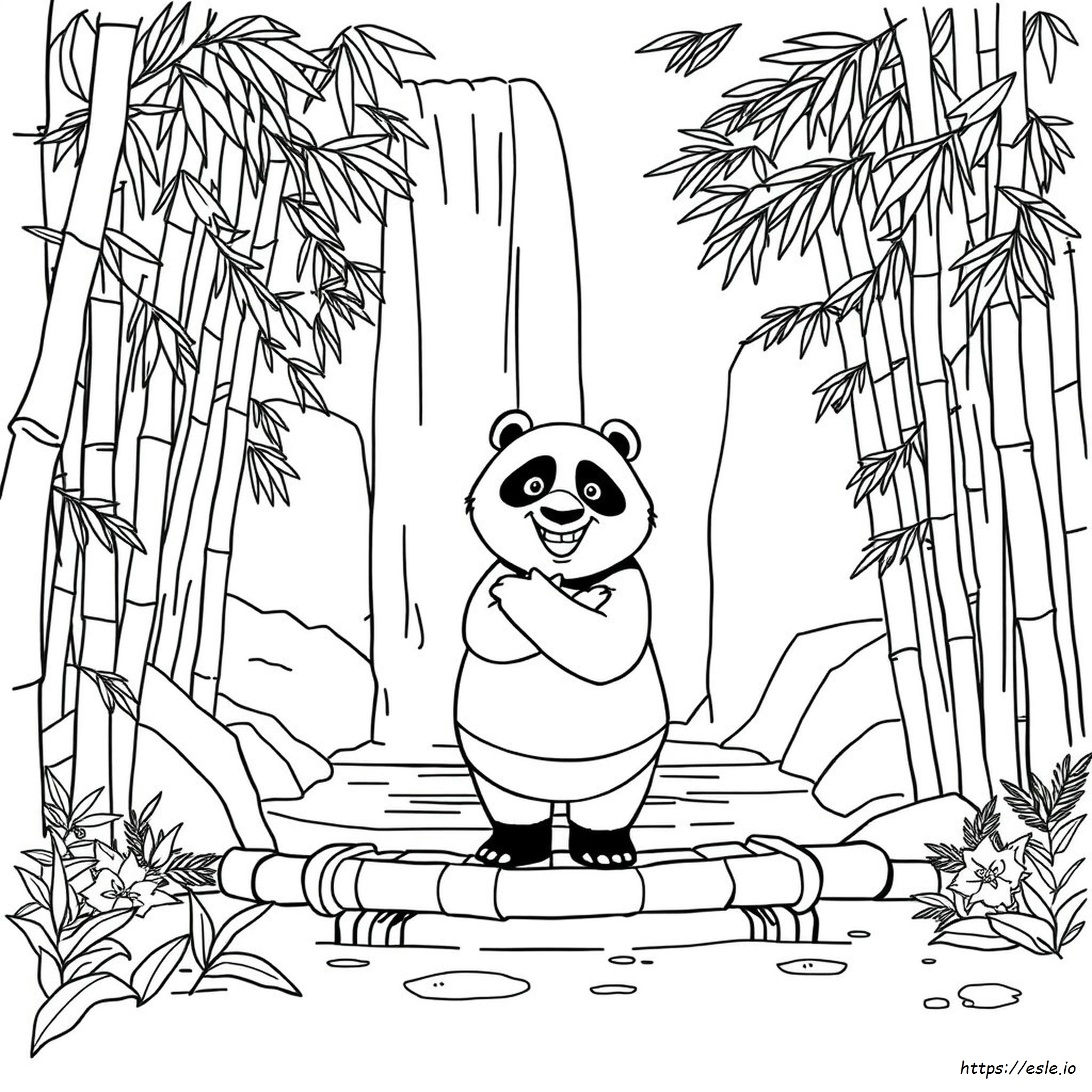 Kungfu Panda Da Colorare
