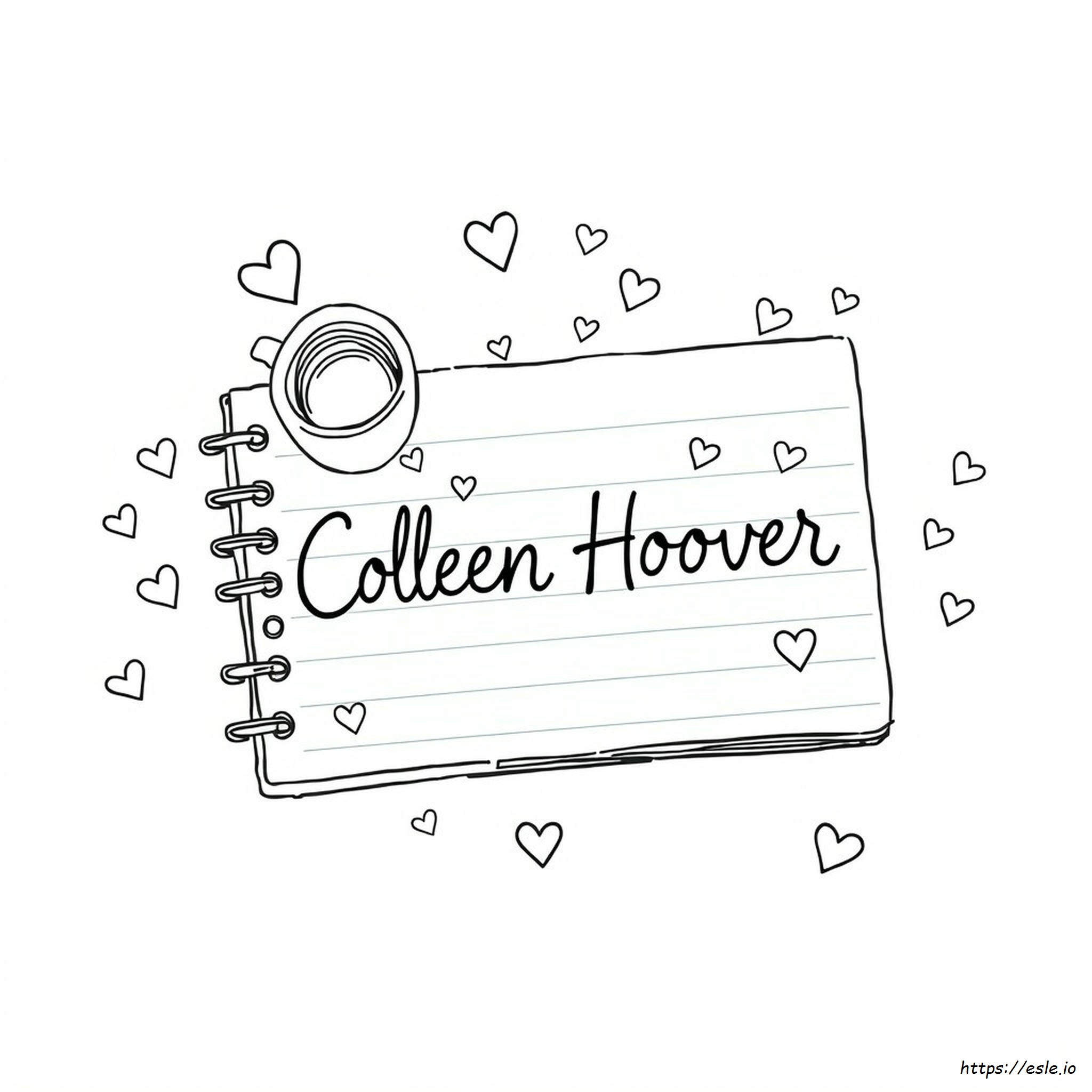 Colleen Hoover Coloring Book