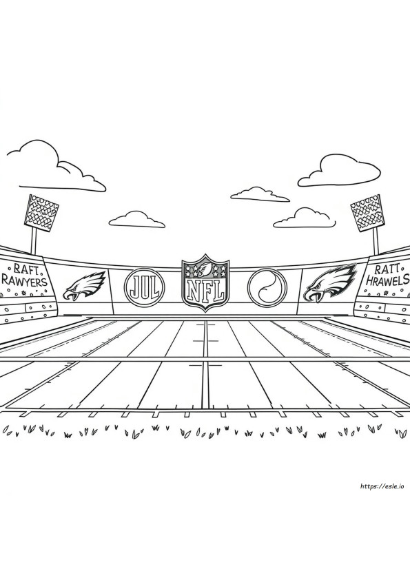 All Nfl Logos Coloring Pages