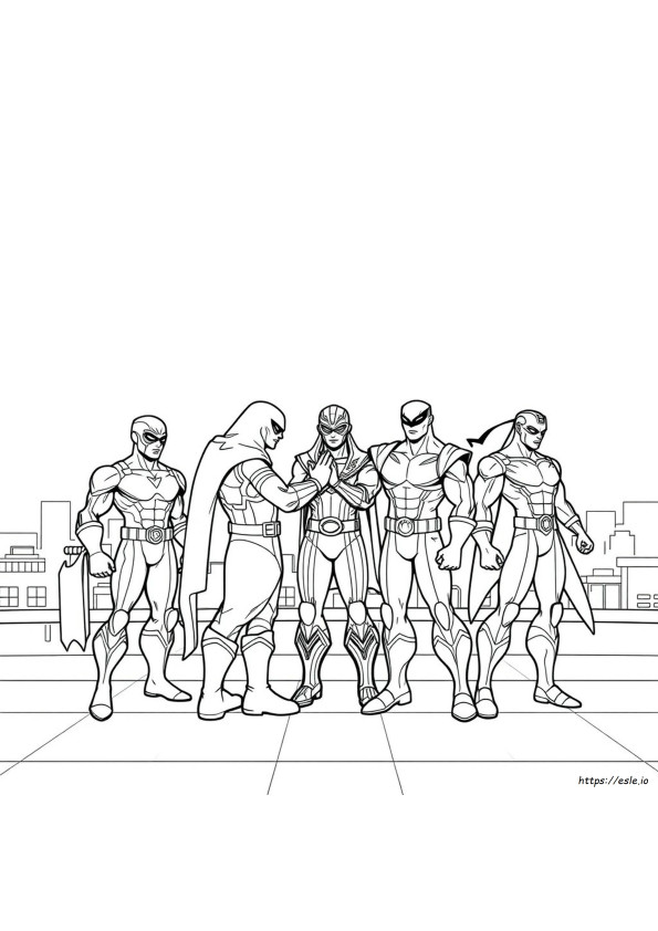 Marvel Vs Capcom Coloring Pages