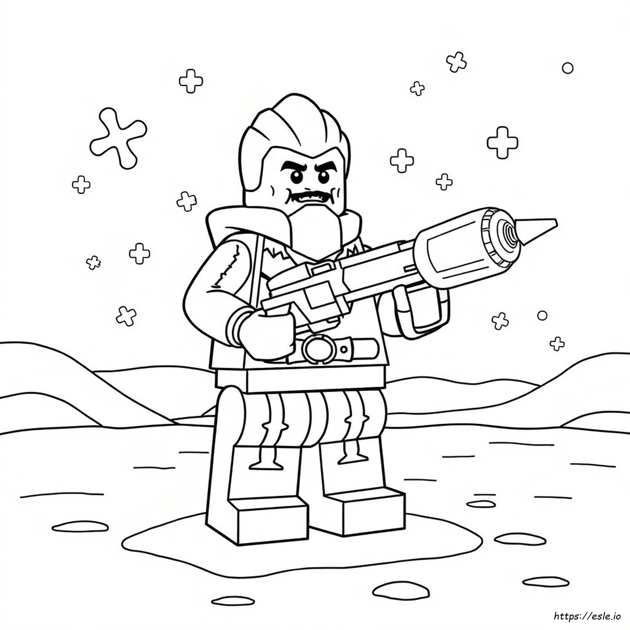 Lego Mr Freeze Disegni Da Colorare