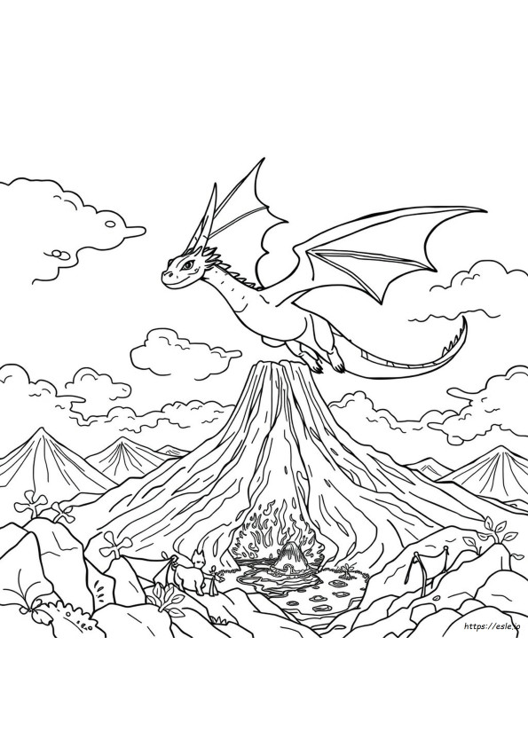 Crayola Dragon Coloring Pages