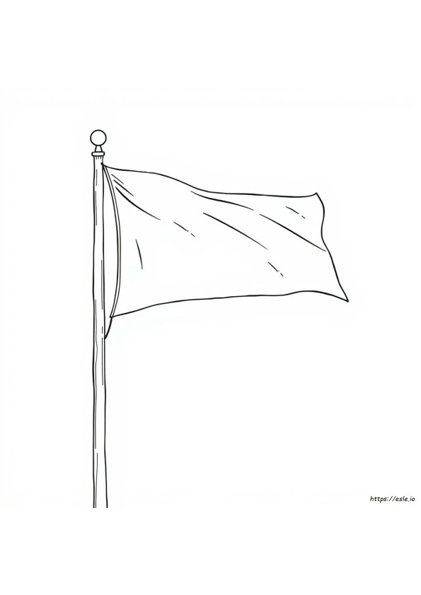 Bandera Para Colorear