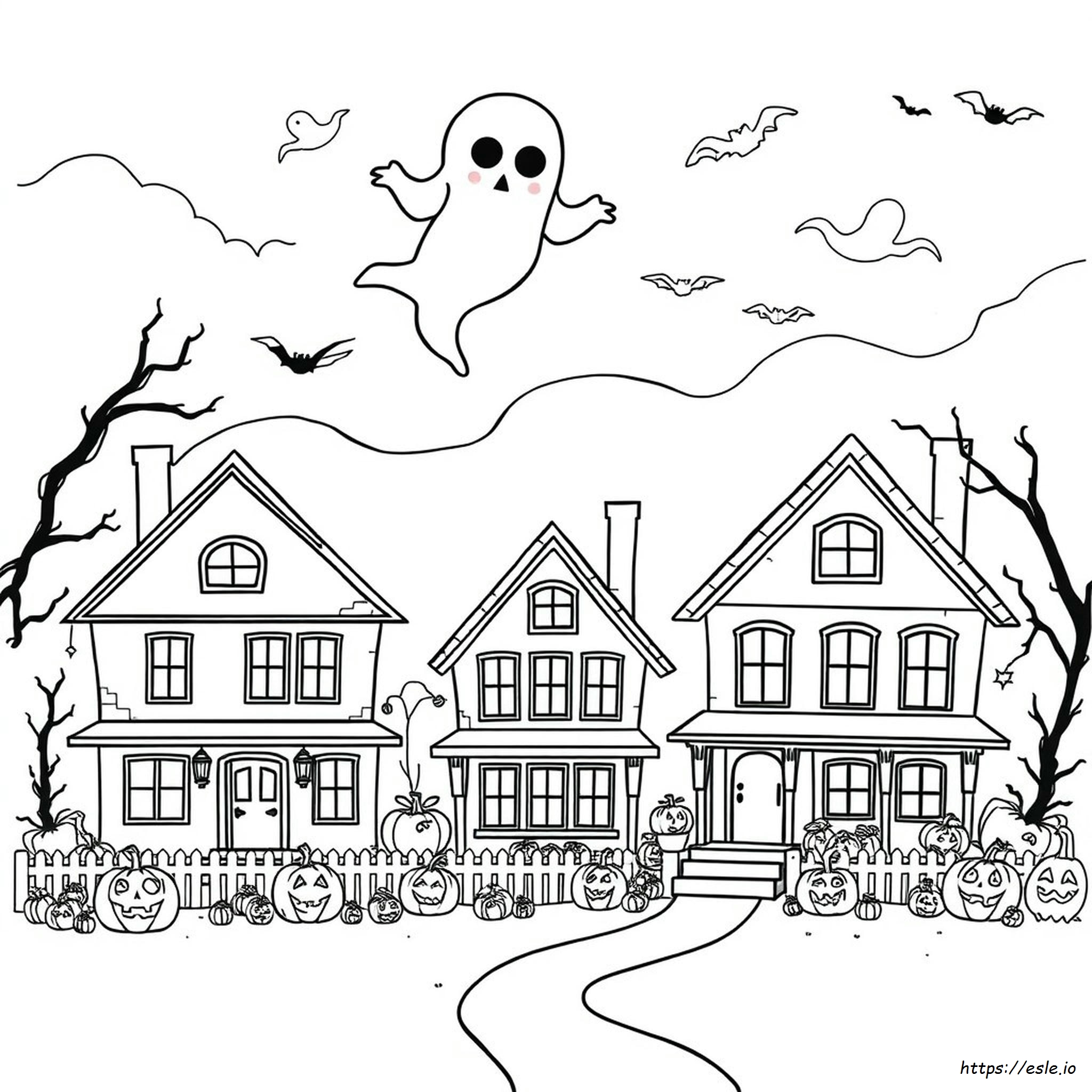Halloween Pages To Color