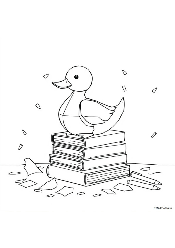 Paper Duck Coloring