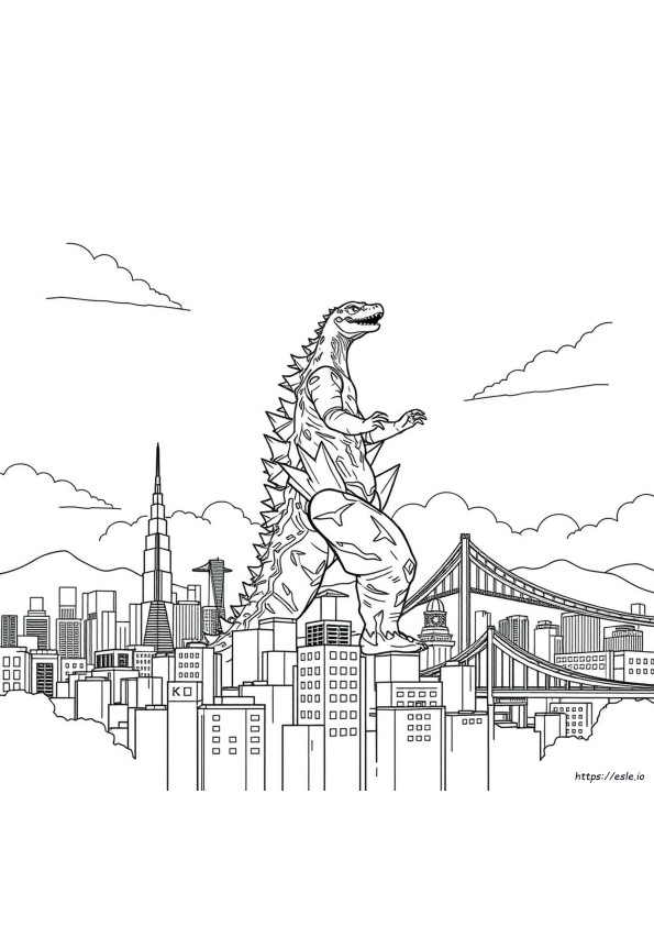 Shin Gojira Shin Godzilla Da Colorare