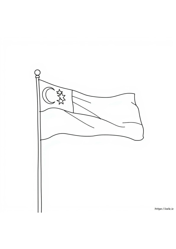 Singapore Flag Coloring