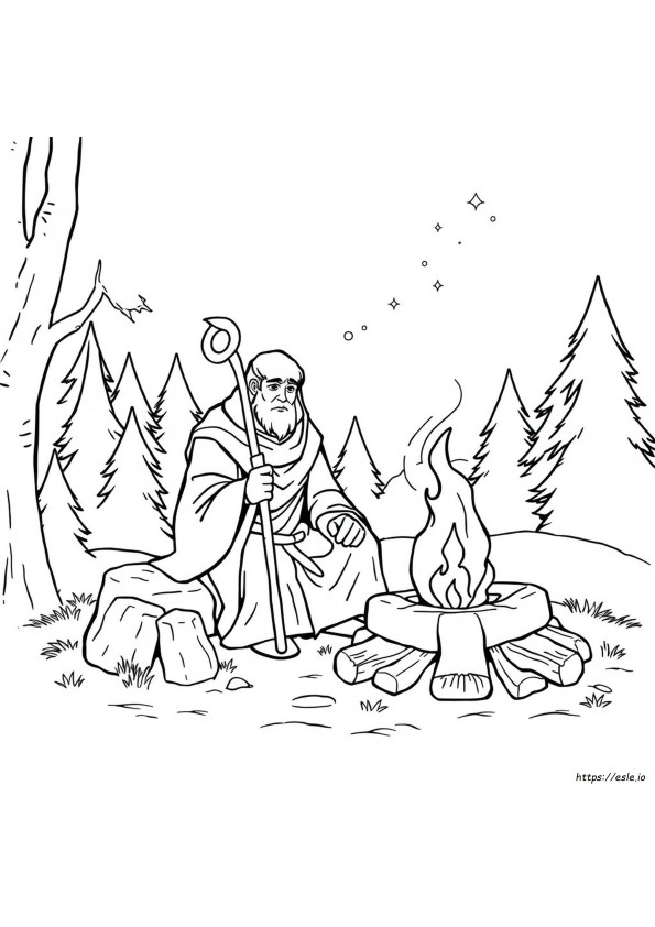 Elder Kearon Coloring Page