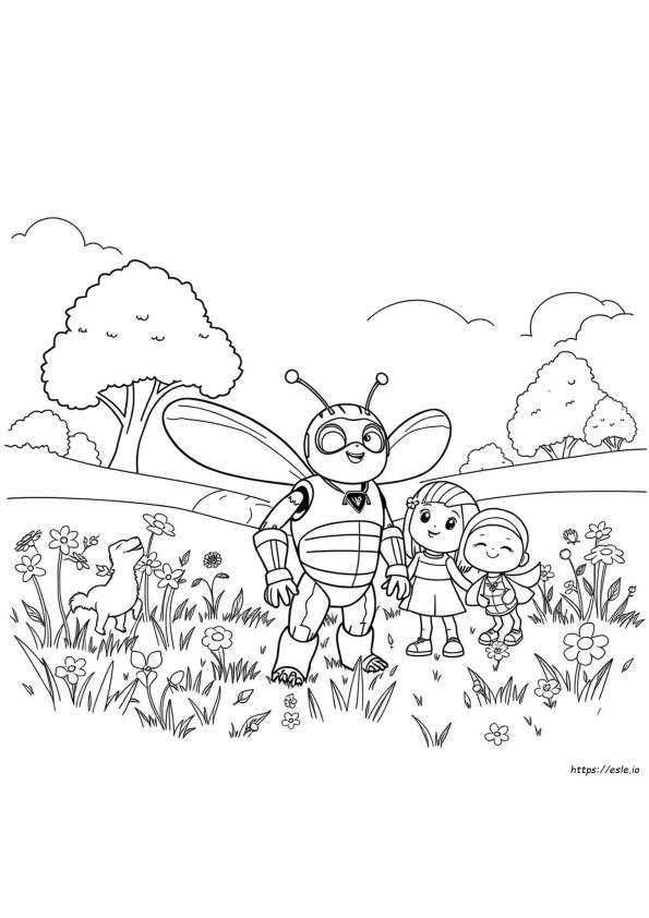 Coloriage Film Bumblebee
