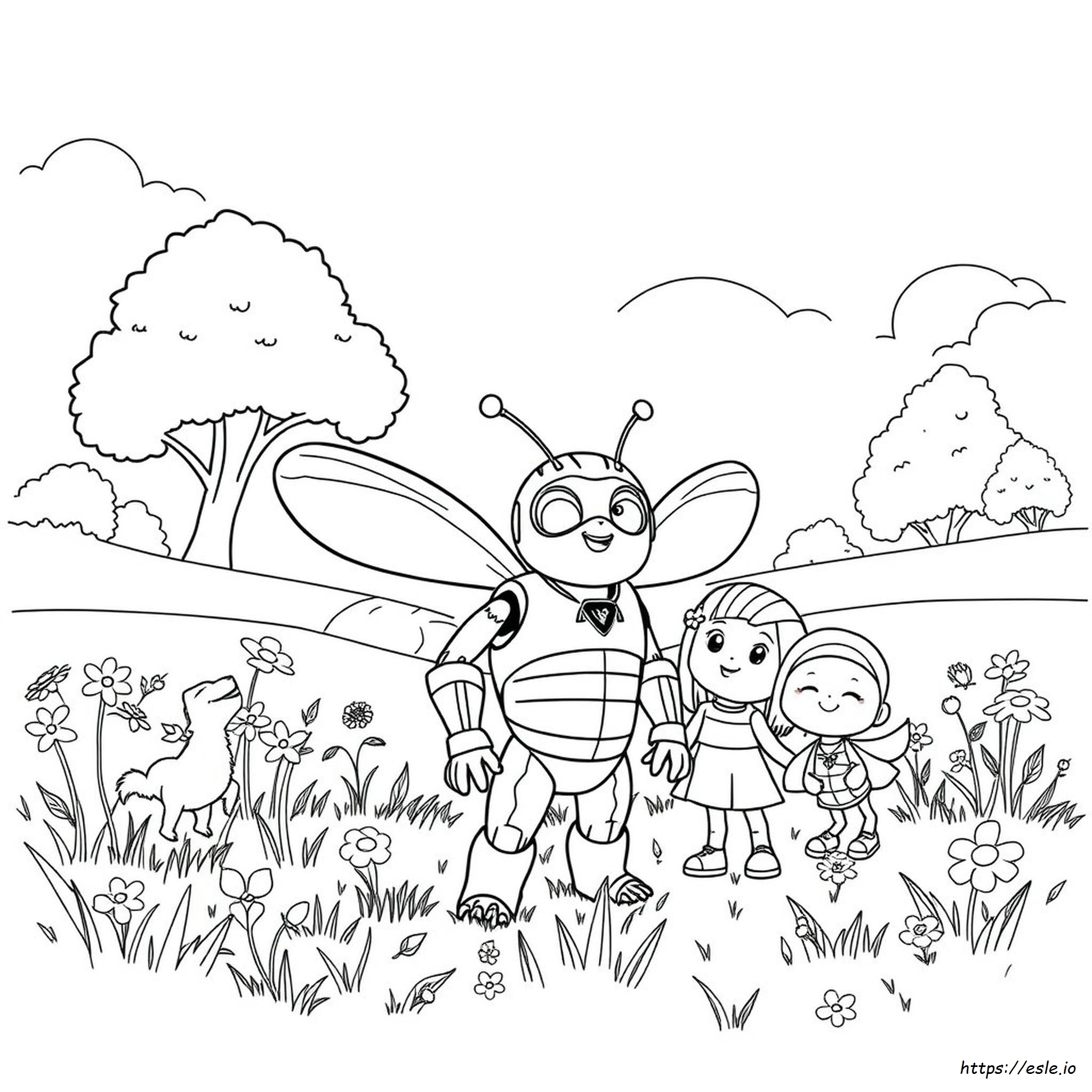 Coloriage Film Bumblebee
