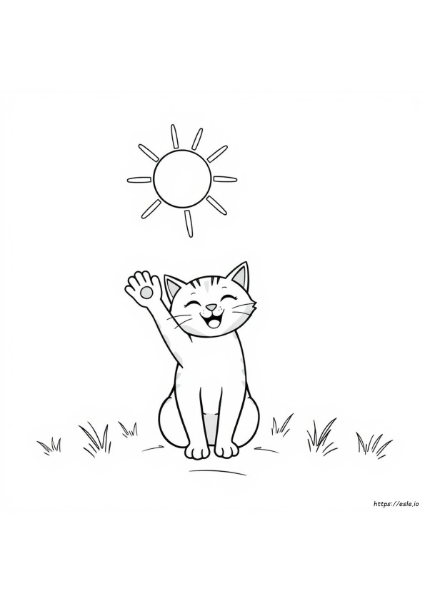 Greetings Colouring Pages