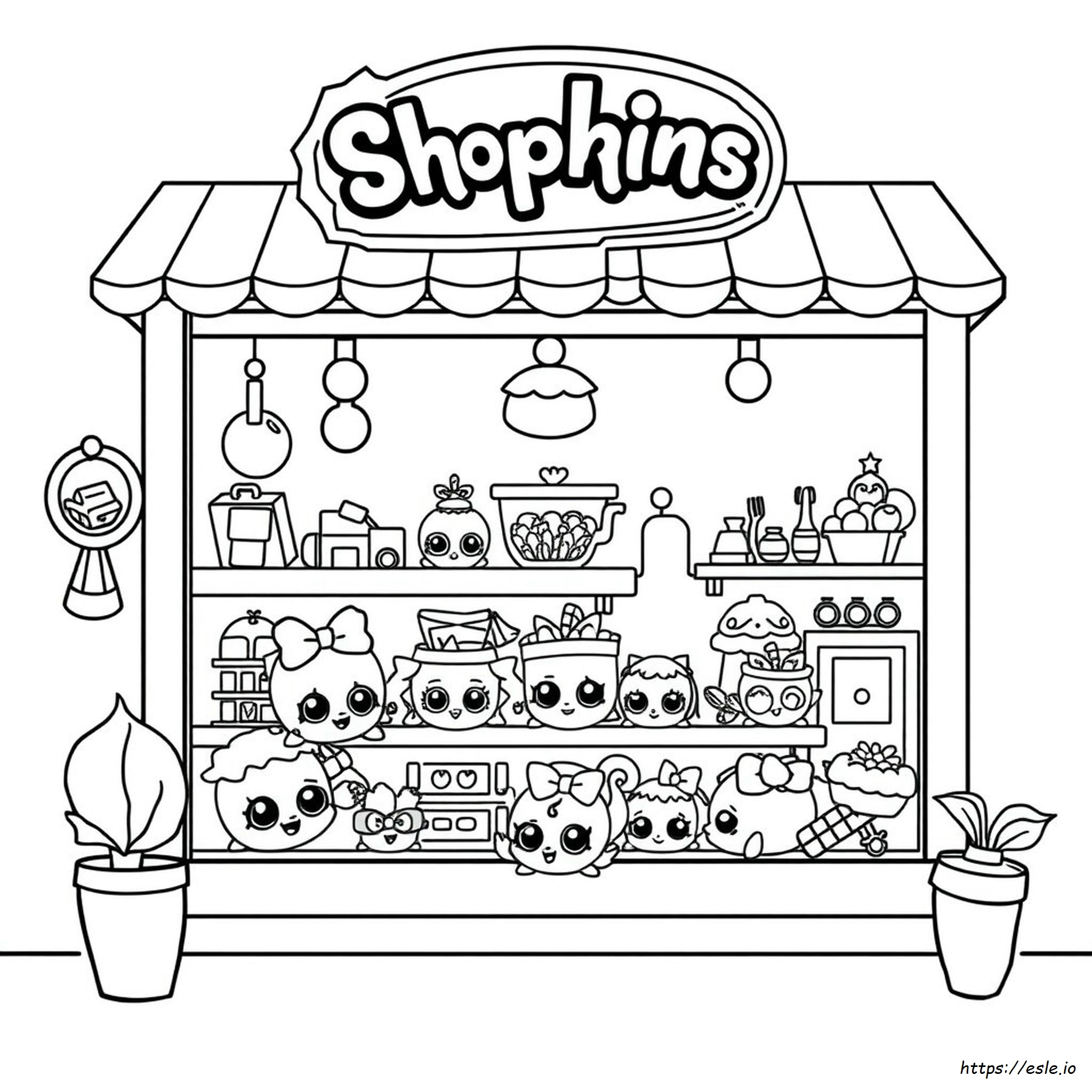 Coloring Pictures Of Shopkins