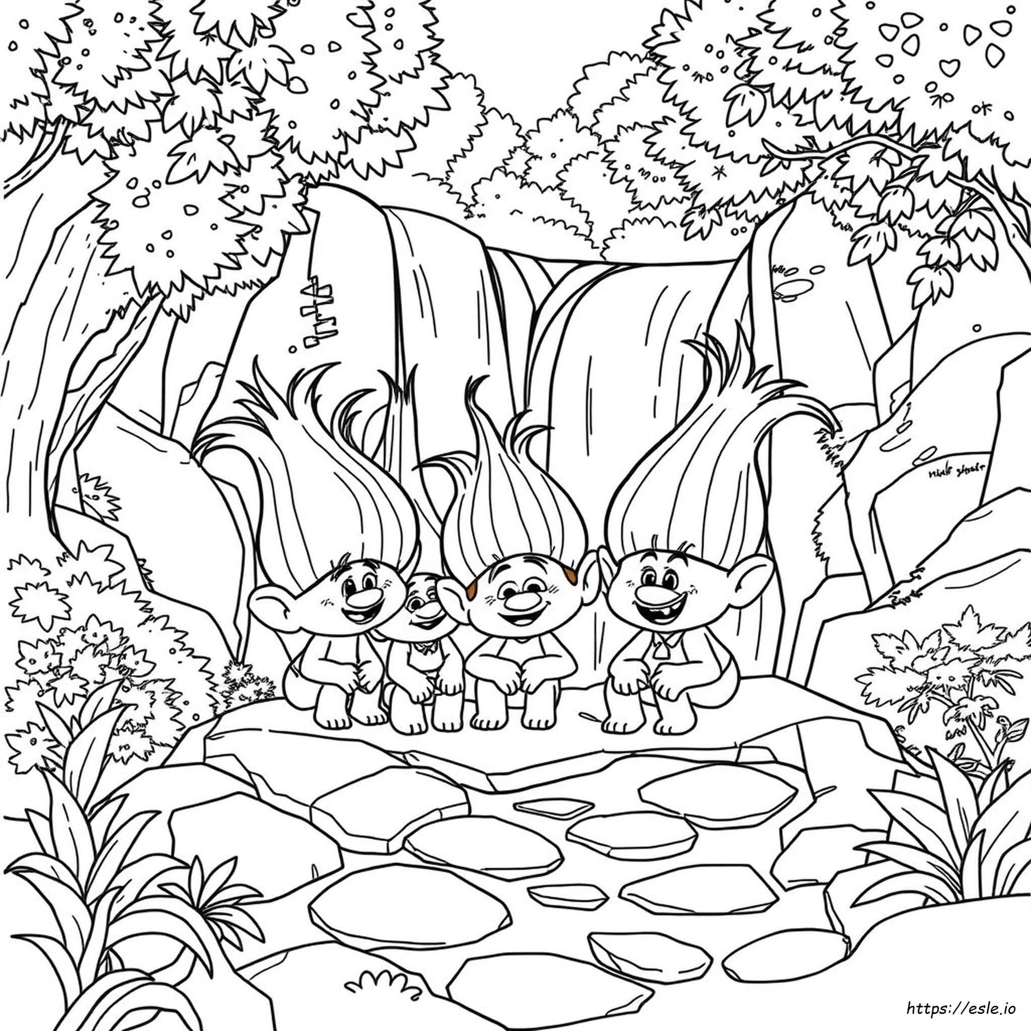 Trolls 2016 Disegni Da Colorare