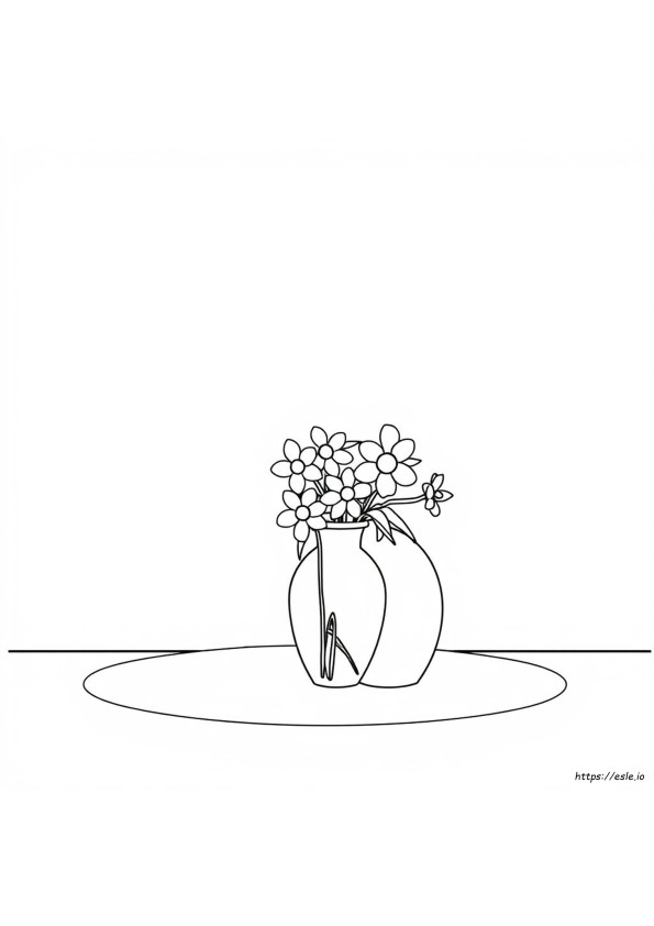 Coloriage Vase