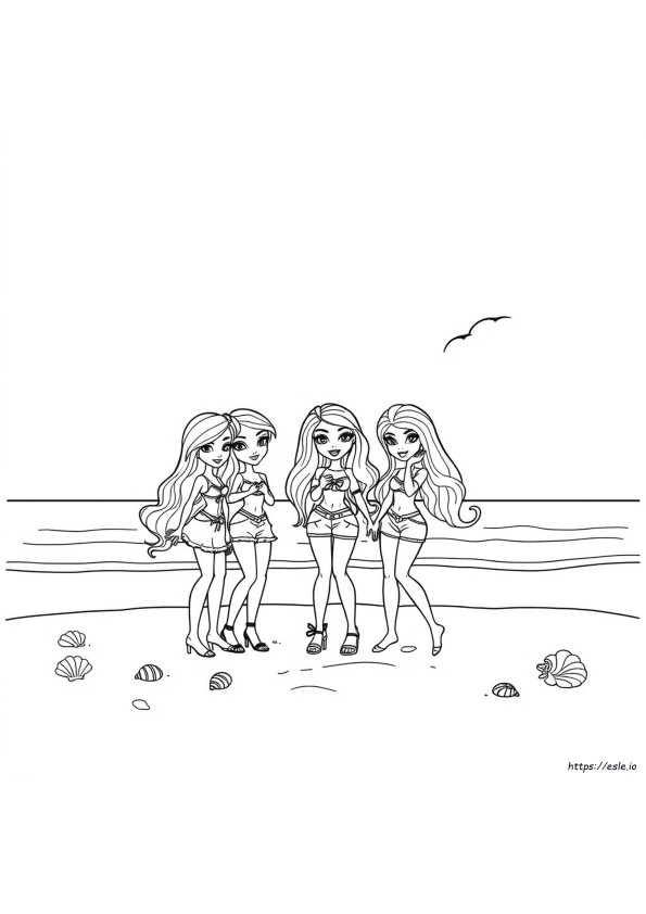 Bratz Da Colorare E Stampare
