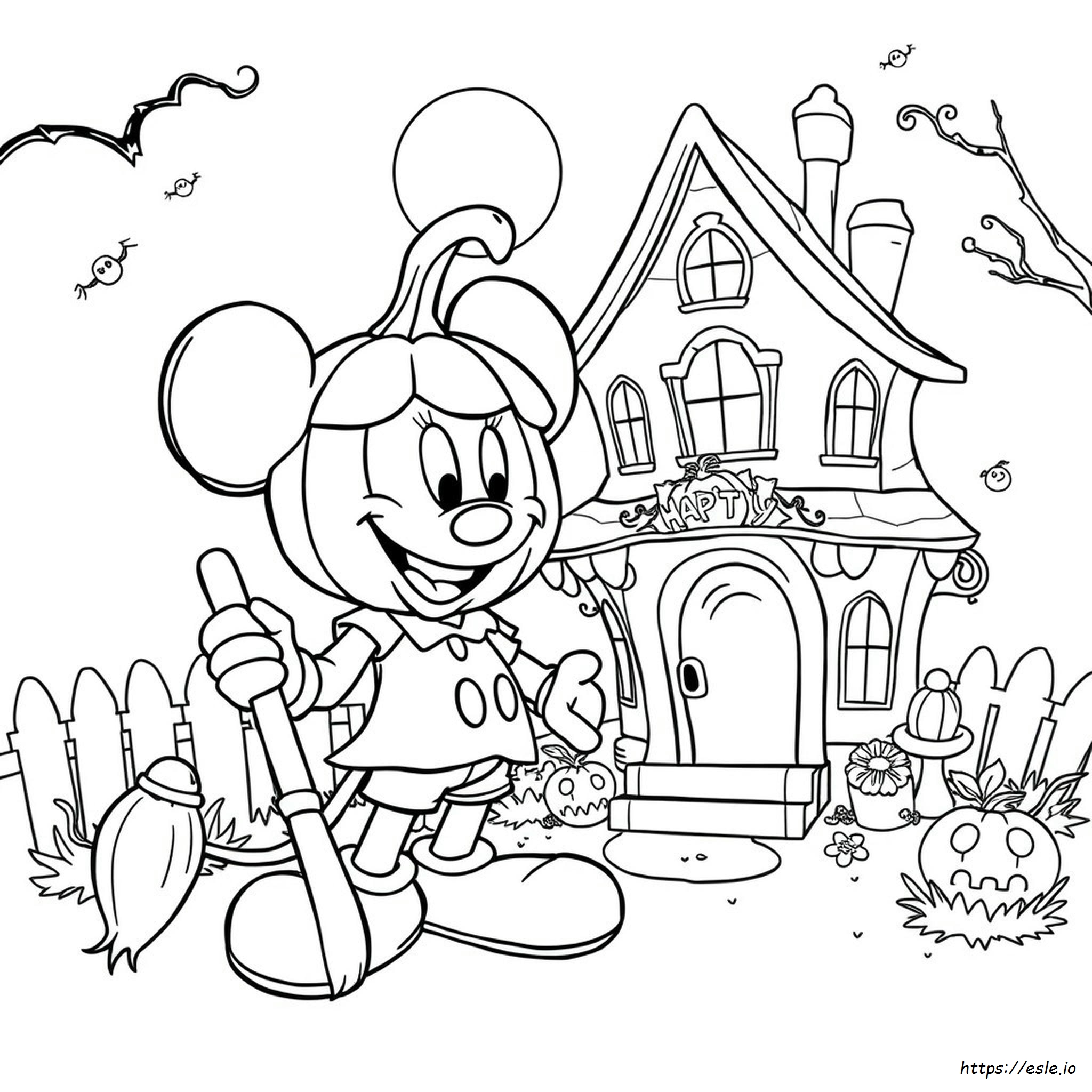 Disney Halloween Colouring