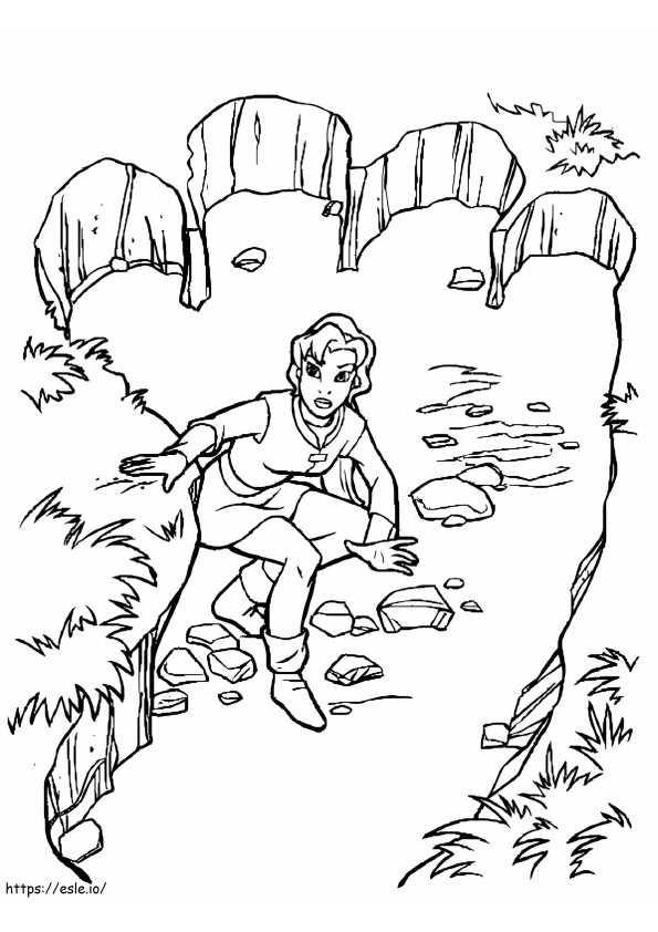 Quest For Camelot 8 coloring page