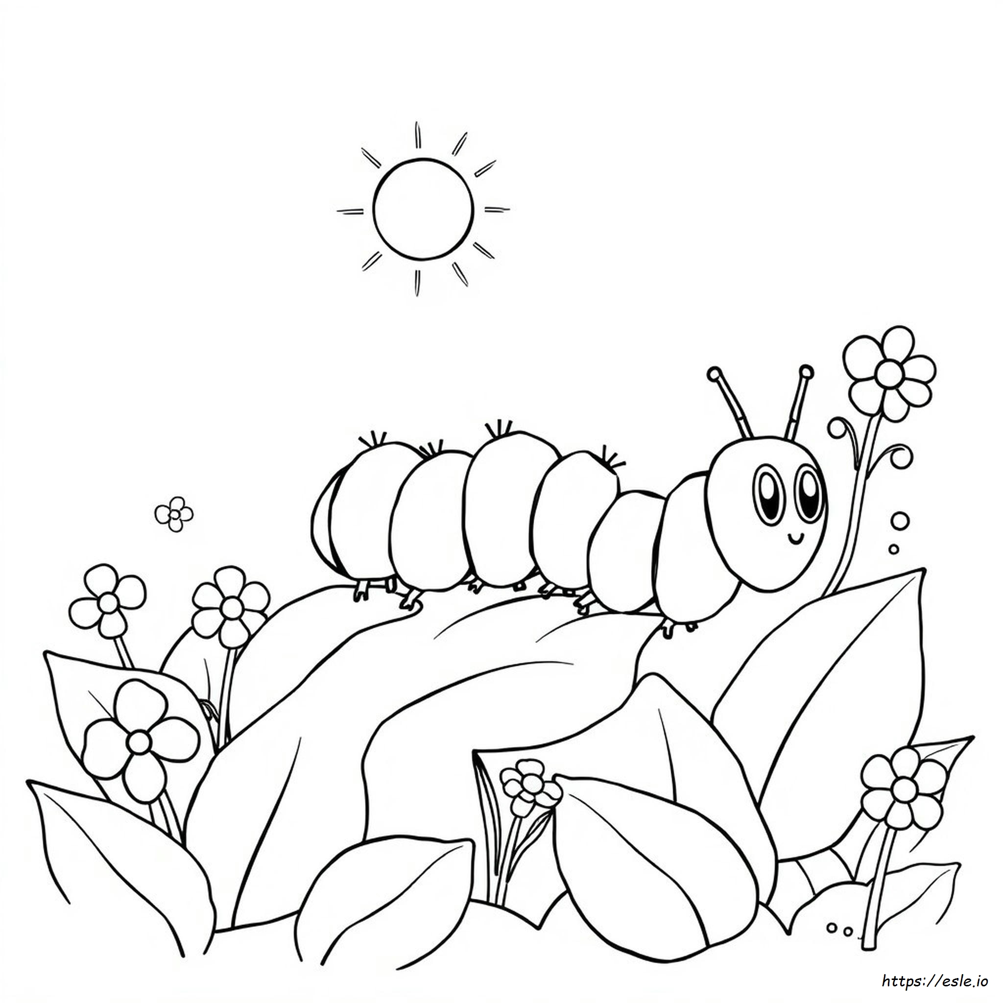 はらぺこあおむし ぬりえ 無料 PDF