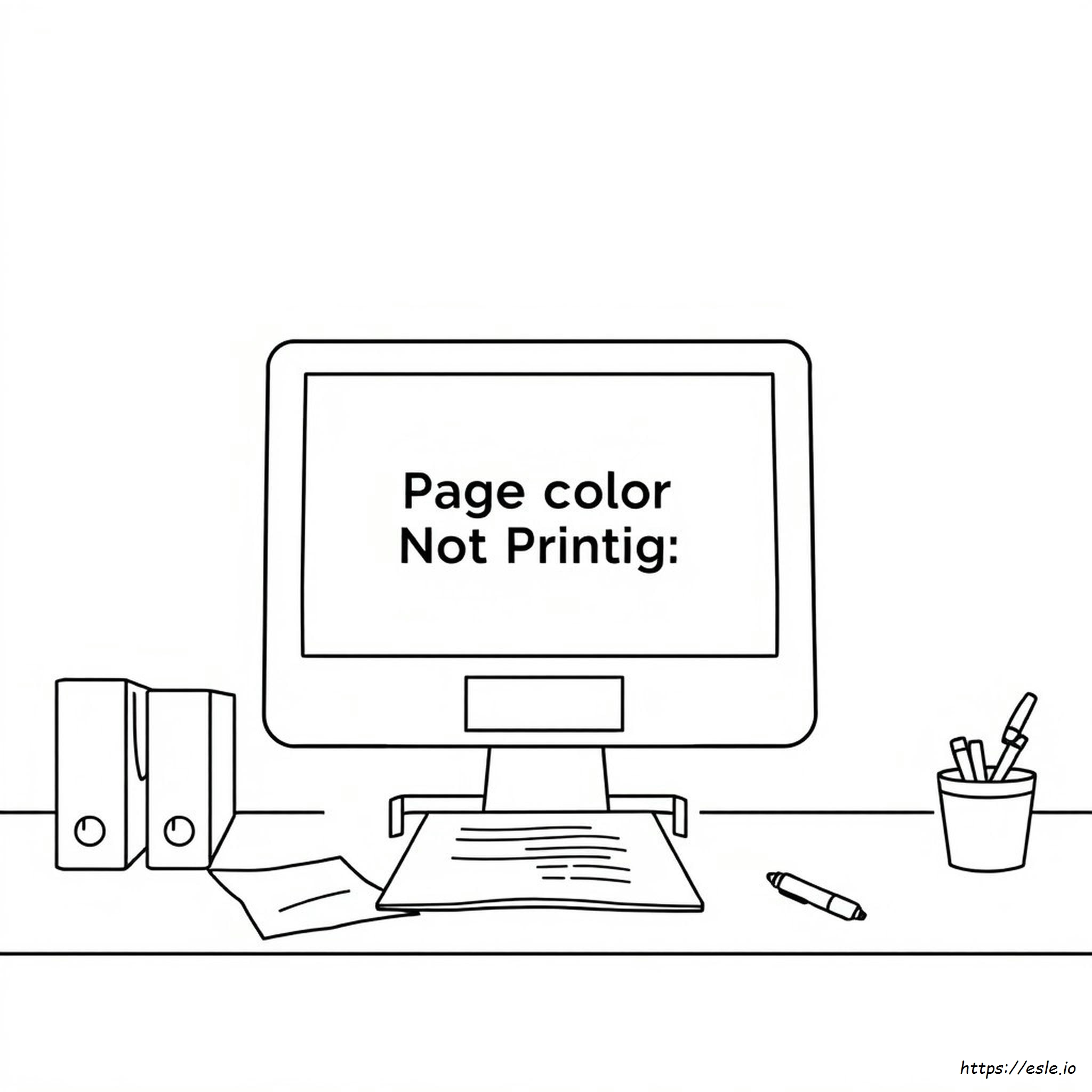 Il Colore Della Pagina Non Viene Stampato In Word.