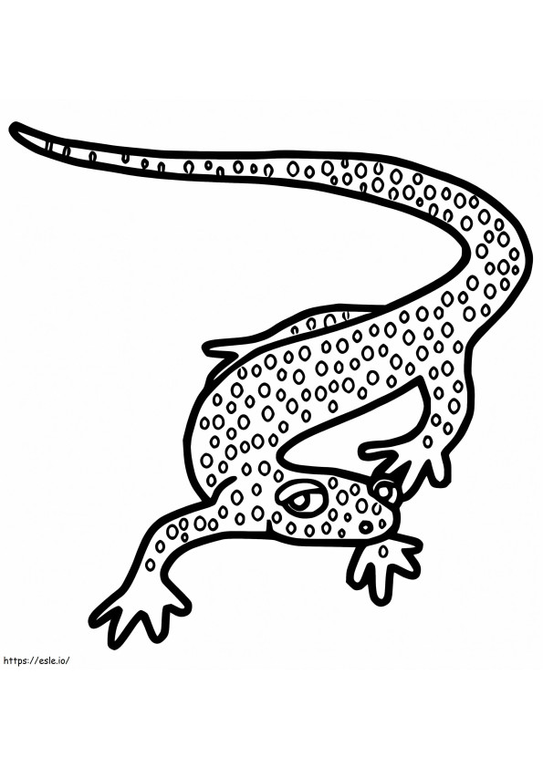 Salamander Appalachian Gambar Mewarnai
