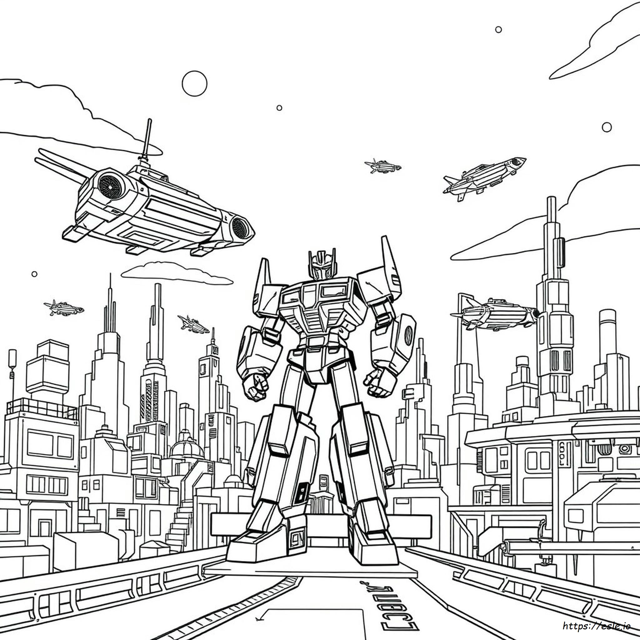 Cybertron Színező