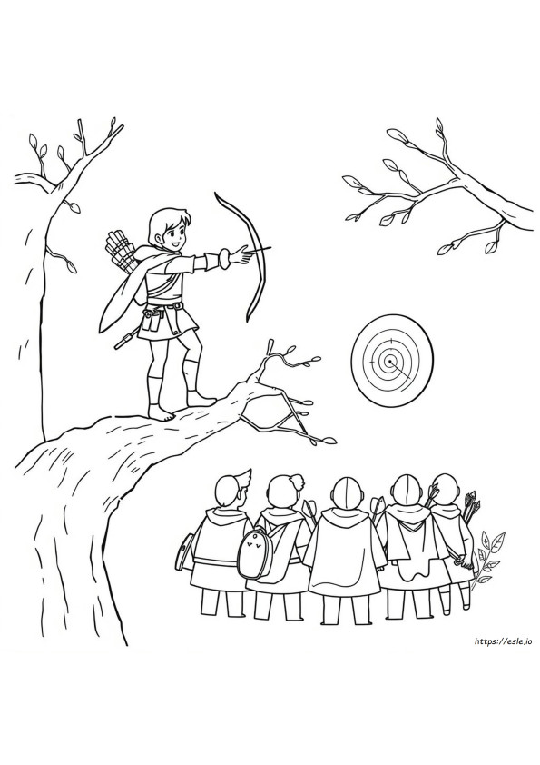 Coloriages Robin Des Bois À Imprimer