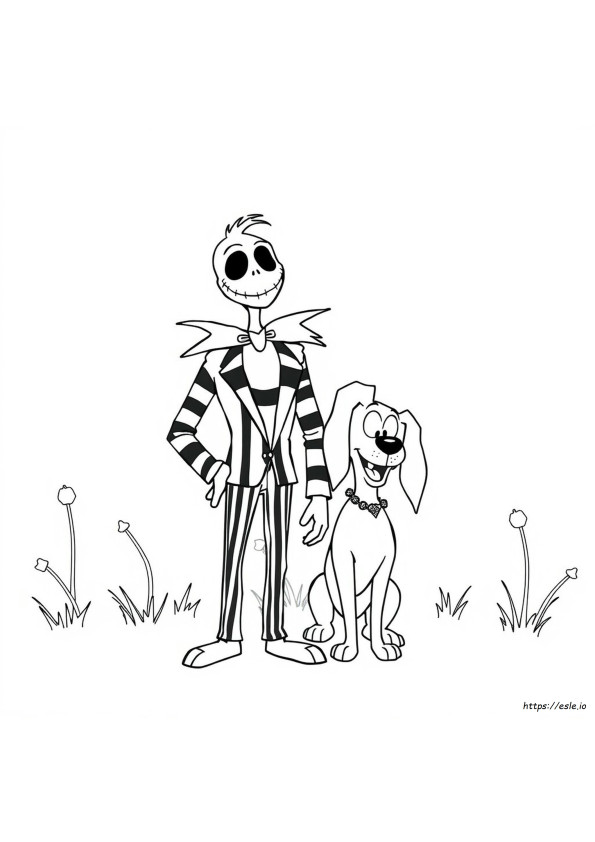 Beetlejuice Cartoon Ausmalbilder