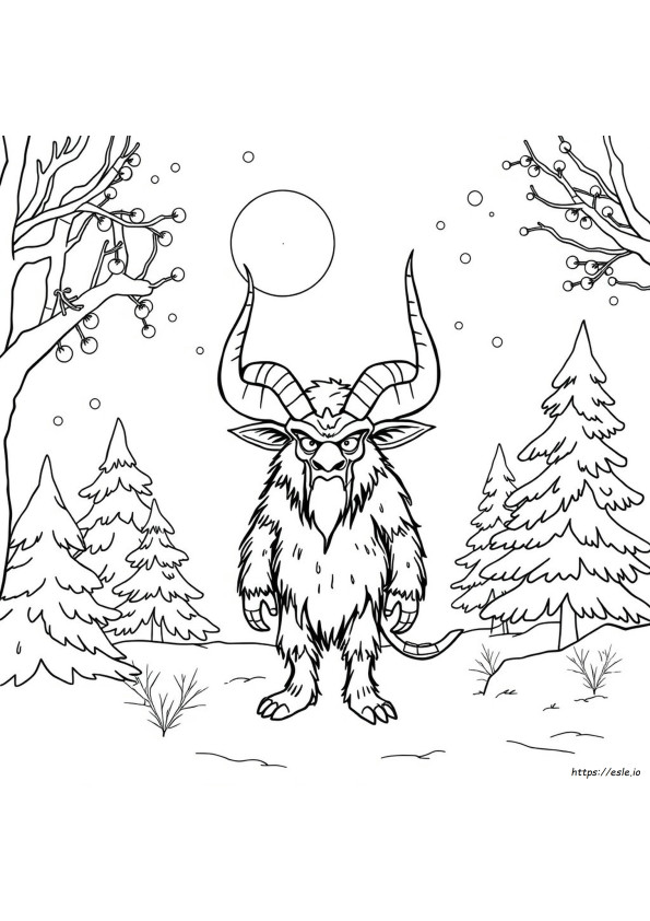 Coloriages Krampus