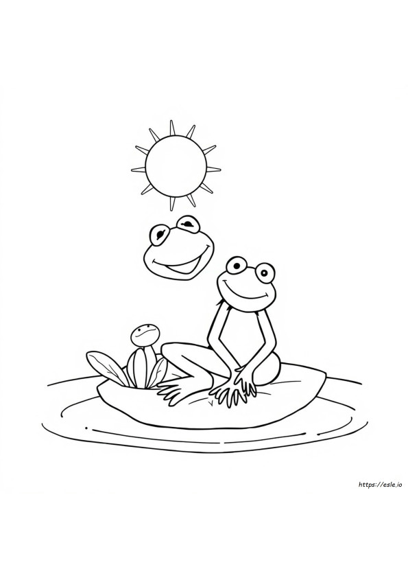 Coloriage Kermit