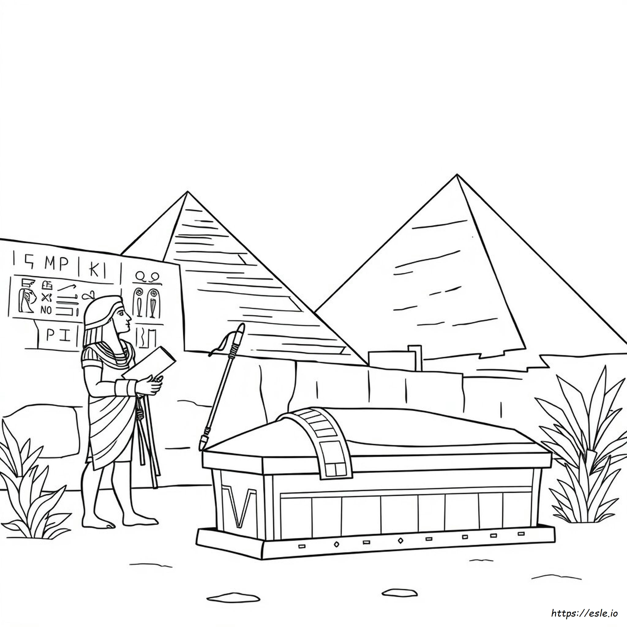 Free Printable Ancient Egypt Coloring Pages
