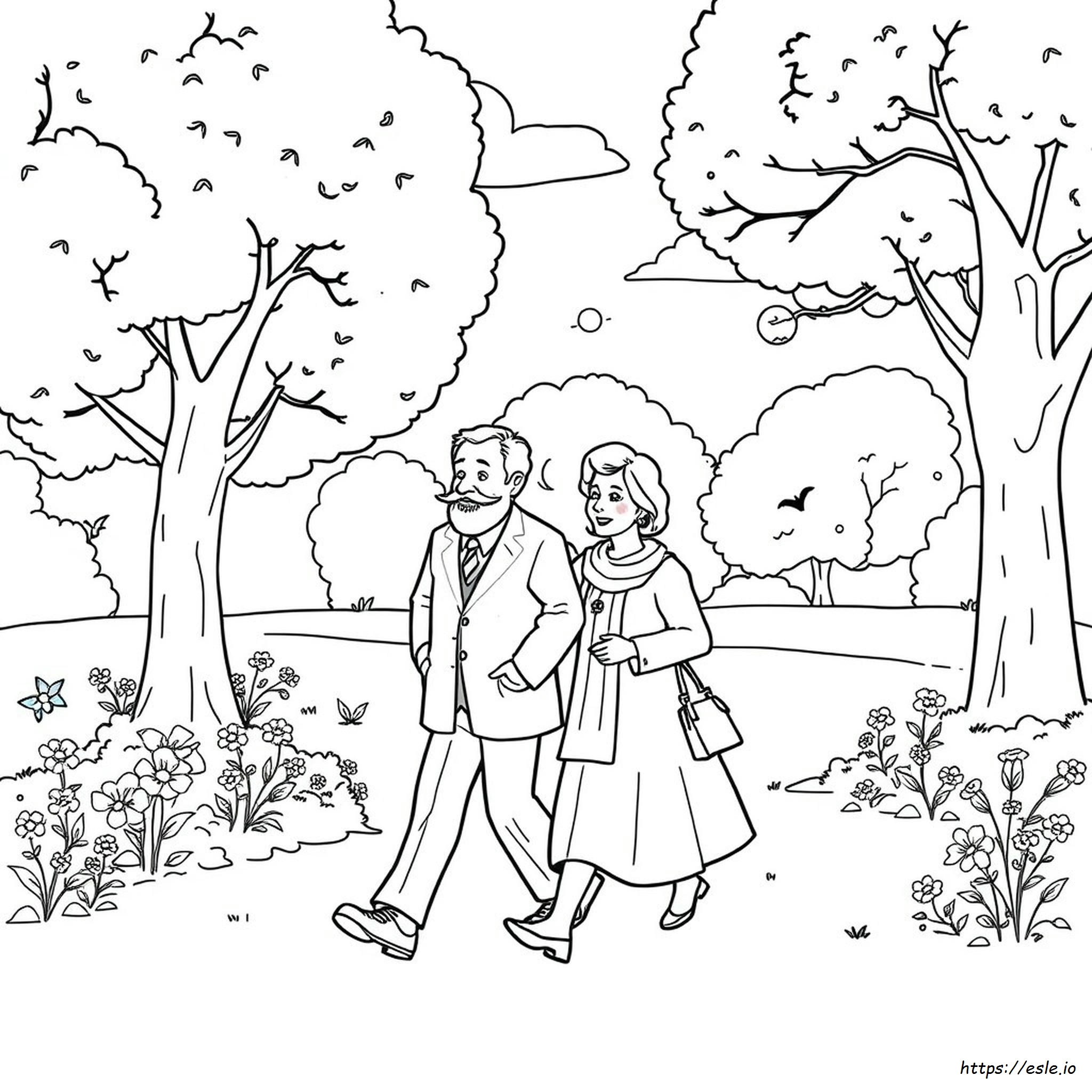 George E Martha Da Colorare