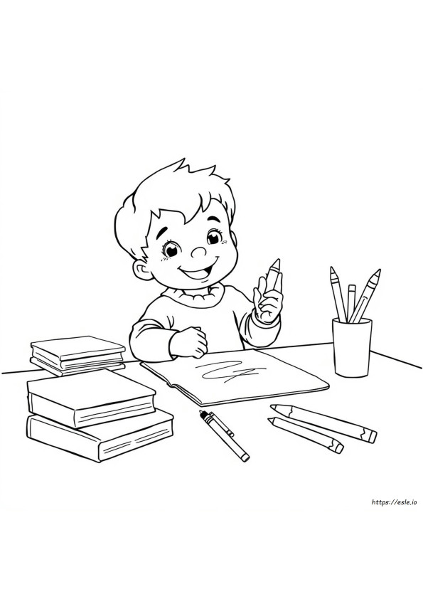 Coloriage Luca