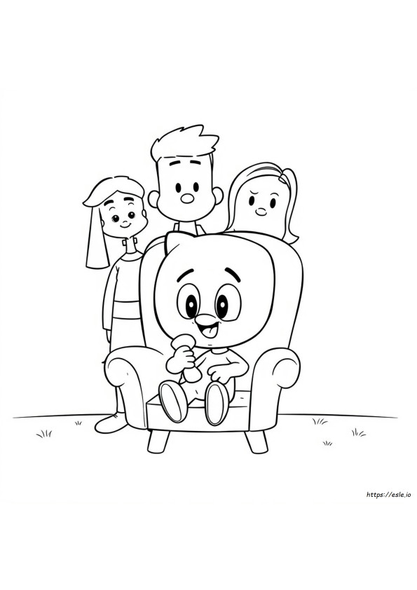 Gumball Ausmalbilder Baby Gumball Zum Ausmalen