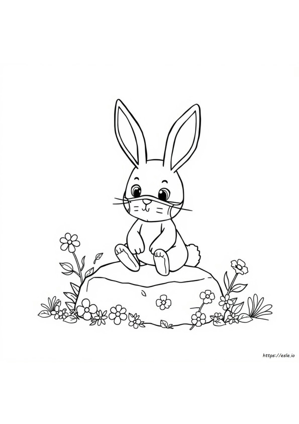 Bunny Mask Coloring