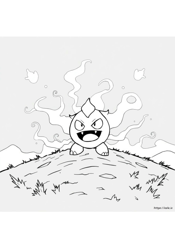 Spiritomb Coloring Page