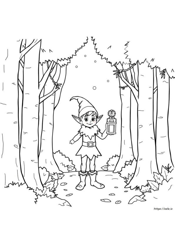 Elf Boyama Sayfaları Pdf