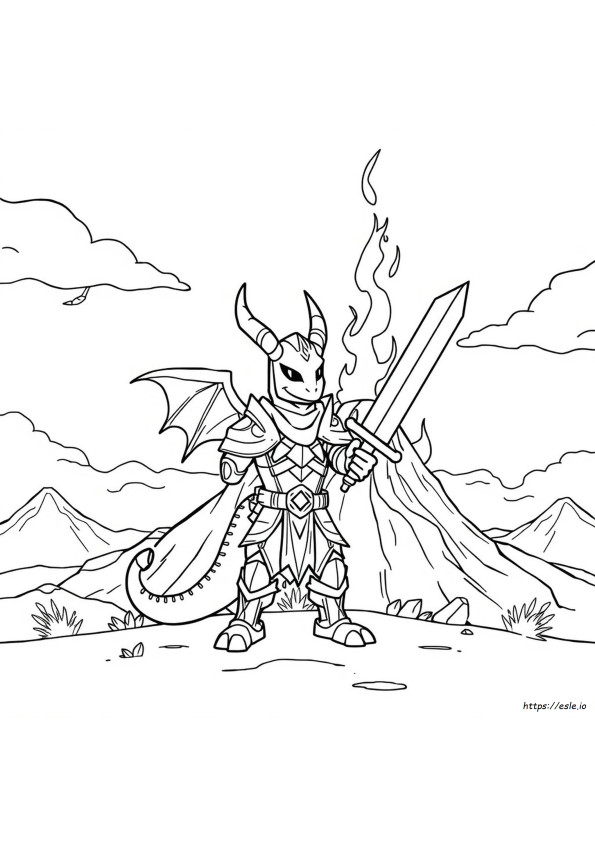 Blazagon Coloring Pages