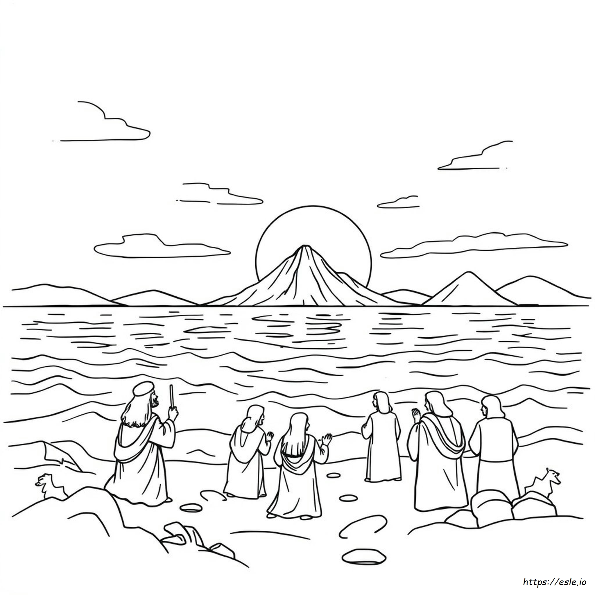 Bible Story Coloring Pages For Preschoolers