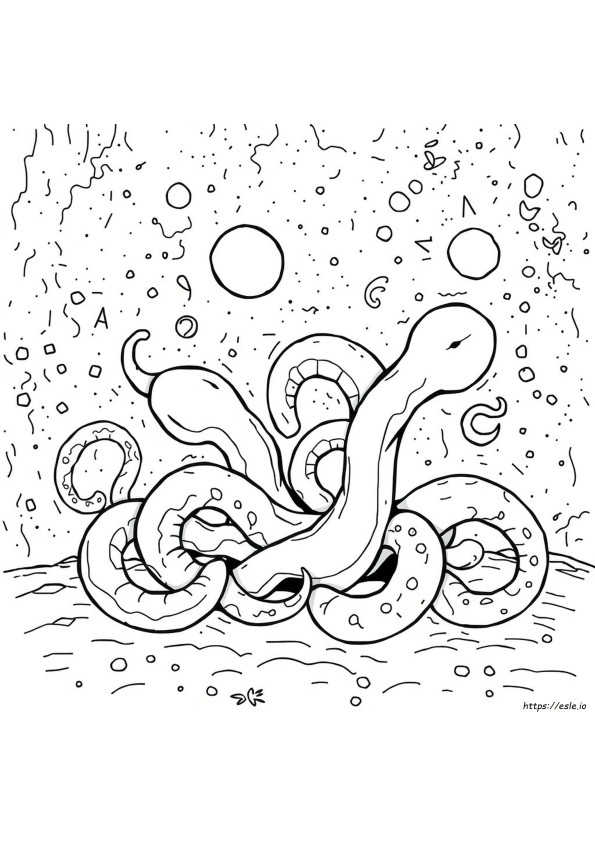 Coloriages Grunge Psychédélique