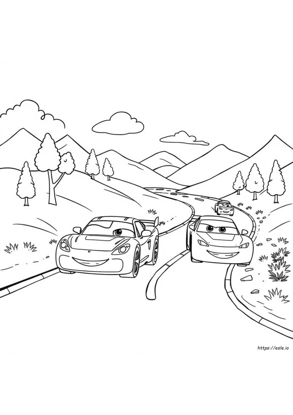 Crayola Giant Coloring Pages Cars