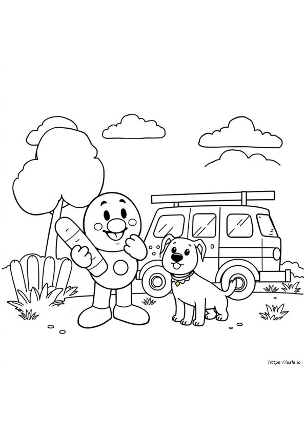Dibujos De Anpanman Para Colorear