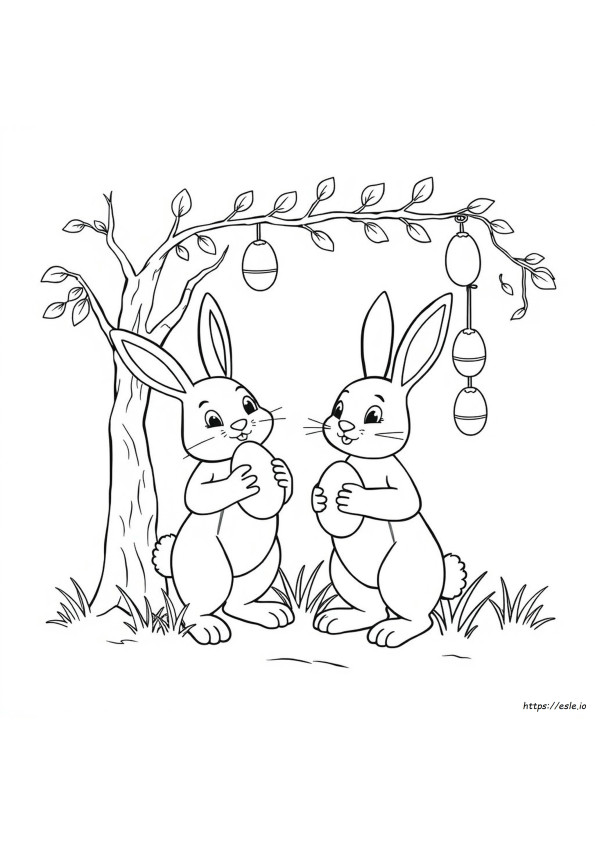 Actividades De Colorear De Pascua