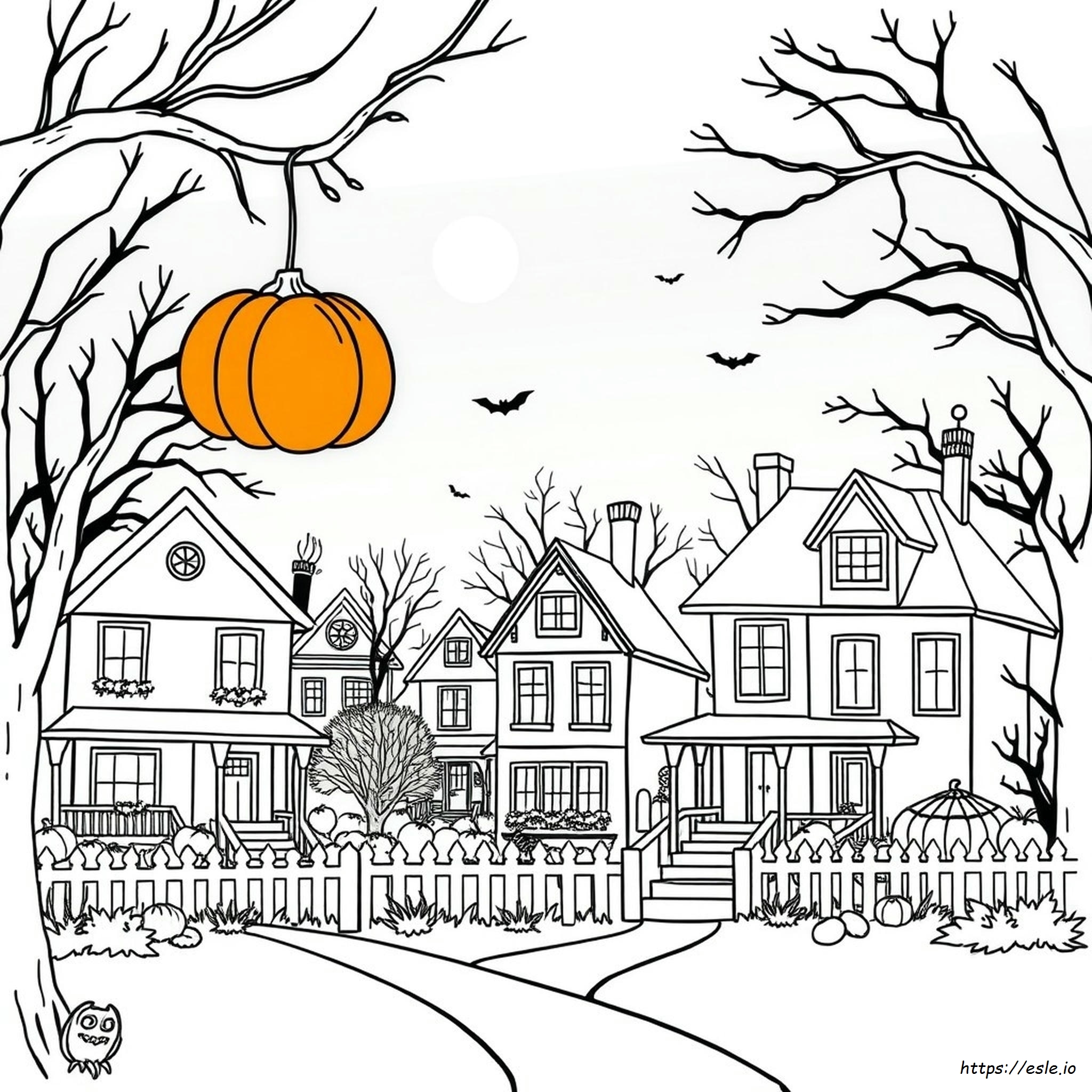 Halloween Colouring Pages Colour By Number