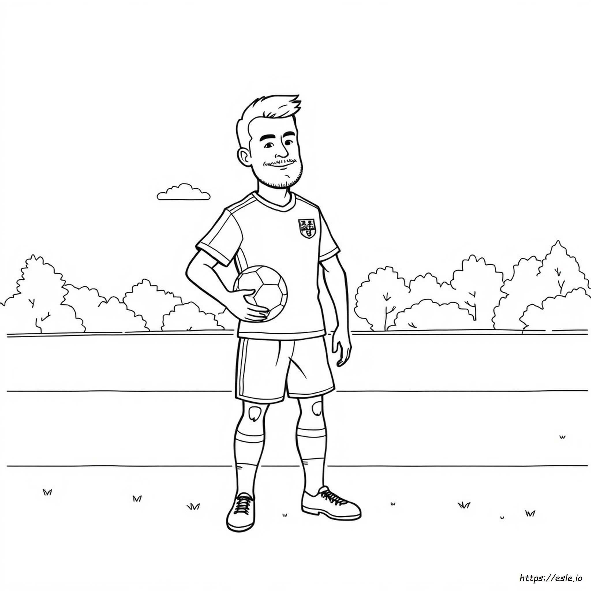 Erling Haaland Disegni Da Colorare